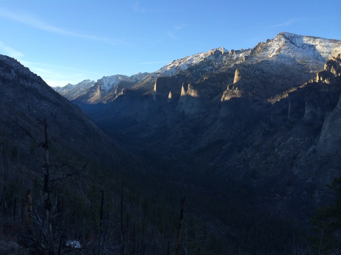 Blodgett Canyon from the overlook trail