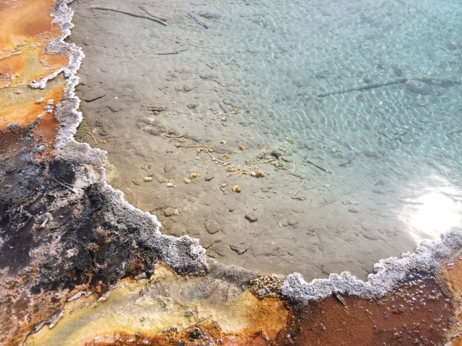 Black Pool - check out the animal bones in there.. somebody got too close!