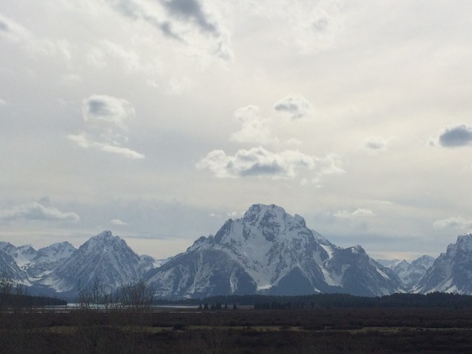 Mount Moran - second highest peak in the mountain range