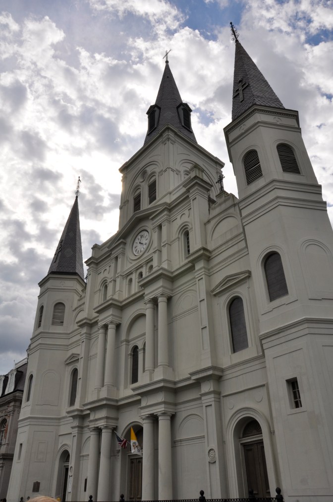 St. Louis Cathedral along Jackson Square