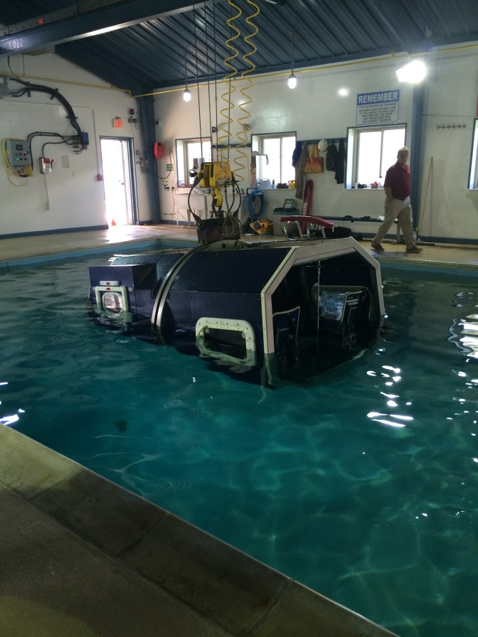 Helicopter crash simulator